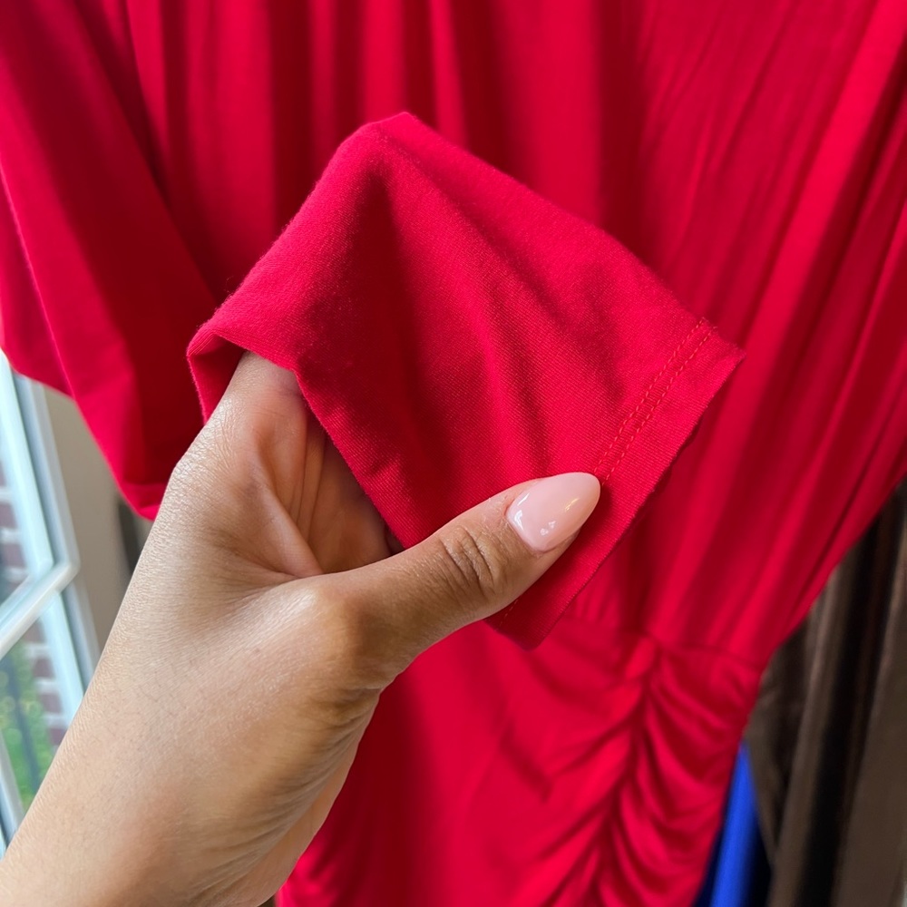 JLUXLABEL RED MINI DRESS- Small - Picture 16 of 17
